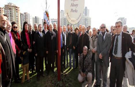 Karşıyaka Tufan Aksoy Parkı'nın açılışı yapıldı!