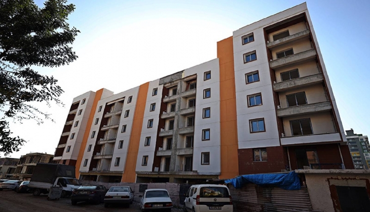 Mersin de gerçekleştirilen kentsel dönüşüm projesinde inşaat çalışmalarının yüzde 65 i tamamlandı