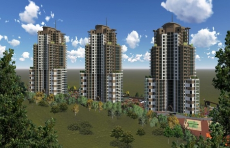 Hatay Altın Vadi Residence'dan 2 salonlu konutlar!