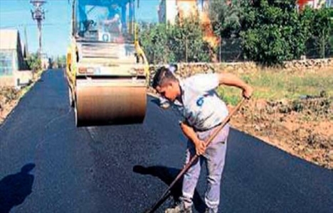Antalya Gazipaşa'da sıcak asfalt çalışmaları tamamlandı!