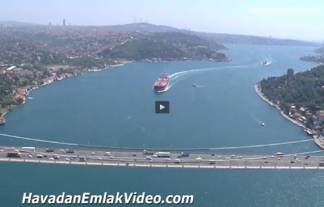 Fatih Sultan Mehmet Köprüsü'nün havadan genel videosu!