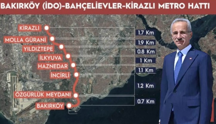 Bakırköy - Kirazlı Metro hattı yarın açılıyor! Beklenen gün geldi! İstanbullular yeni metro hattına kavuşuyor!