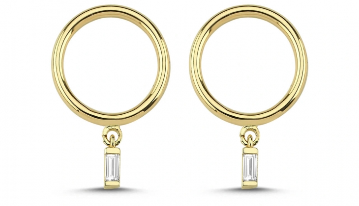 Altın baget küpeler 1.590 TL den başlıyor! Üstelik yüzde 20 indirim! Koçak altın 27 Ekim 2022 fiyat listesi