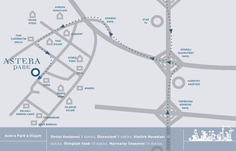 Halkalı Astera Park satılık!