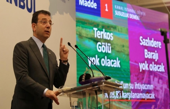 Ekrem İmamoğlu, Kanal İstanbul'un ÇED raporuna itiraz dilekçesi verdi!