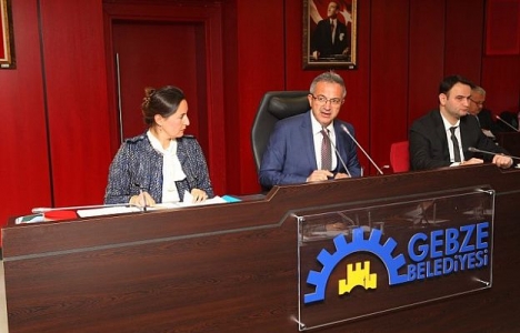 Gebze Belediye Meclisi yılın son toplantısını yaptı!