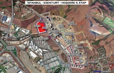 Emlak Konut Hoşdere 5. Etap arsa ihalesi bugün!