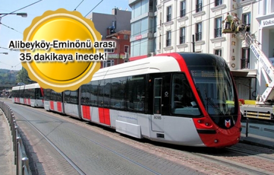 Eminönü Alibeyköy tramvay projesi