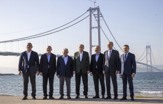 1915 Çanakkale Köprüsü nde son tabliye montajı yapıldı!