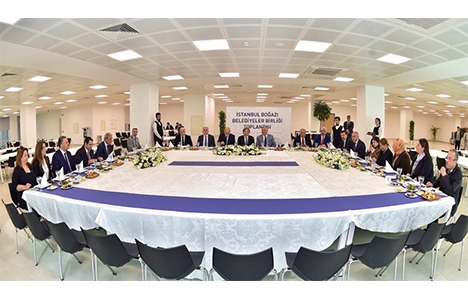İstanbul Boğazı Belediyeler Birliği üyeleri bir araya geldi!