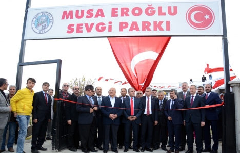 Mersin Musa Eroğlu Sevgi Parkı açıldı!
