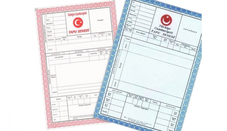 Tapu senedi nedir? Tapu senedi çeşitleri nelerdir?