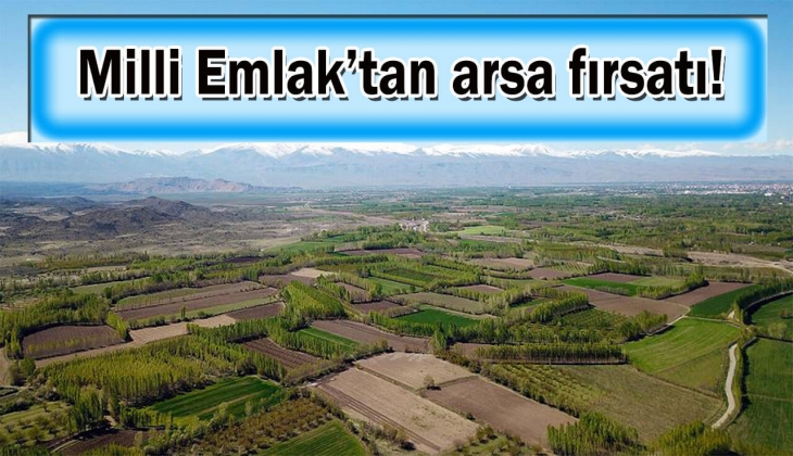 Milli Emlak konut imarlı arsayı 48 bin 500 TL'ye satacak! KDV'den muaf arsa fırsatını sakın kaçırmayın!