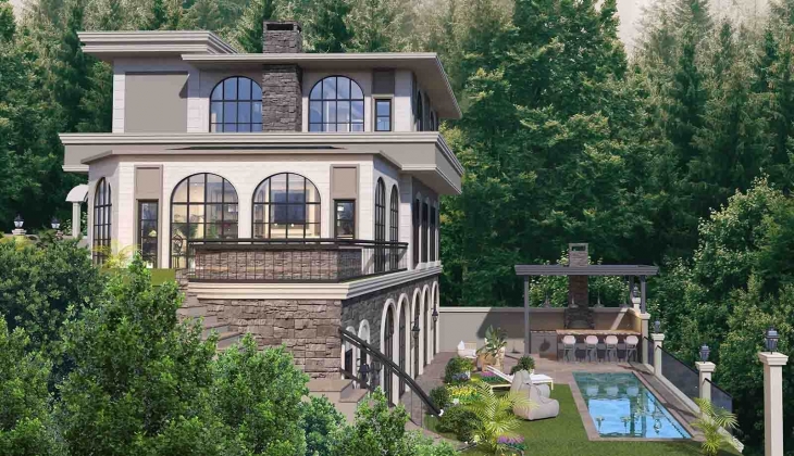 Azure Villas Reşadiye'de yüzde 50 peşin yüzde 50 vade fırsatı!