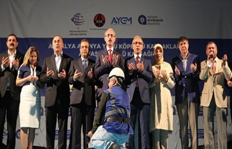 Antalya'daki ulaşım projelerinin temel atma töreni gerçekleşti!