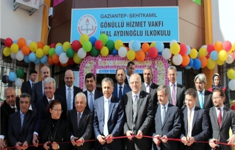 İnal Aydınoğlu Gaziantep'e anaokulu ve ortaokul yaptıracak!