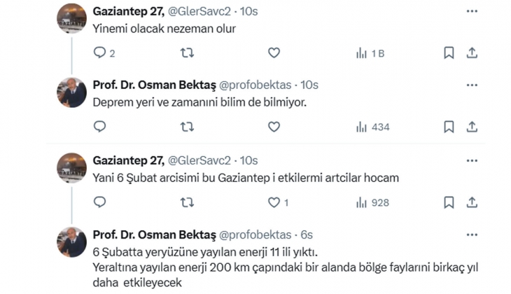 Deprem uzmanı Prof. Dr. Osman Bektaş tan Adana uyarısı: 5-6 büyüklüğünde depremler sürecek!
