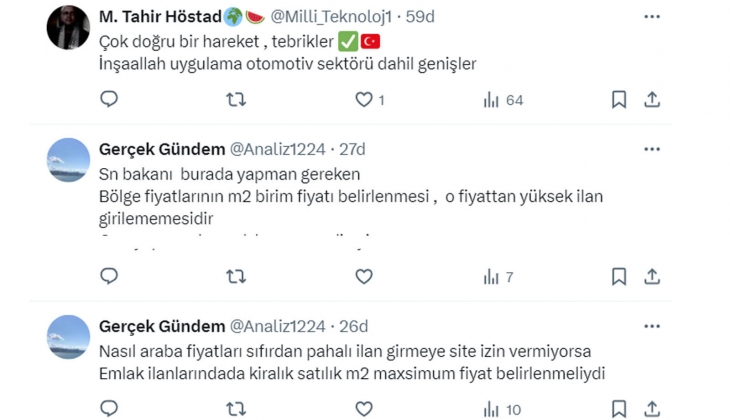 Bakan Bolat tan emlakta doğrulanmış ilan düzenlemesi uyarısı: Hassasiyetle dikkat edilmeli!