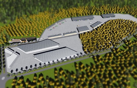 Finike Sahilkent Toptancı Hal Kompleksi inşaatı hızla sürüyor!