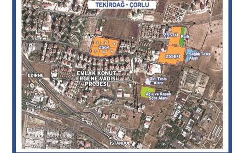 Emlak Konut Tekirdağ Çorlu 2. Etap ihalesi 22 Nisan'da!