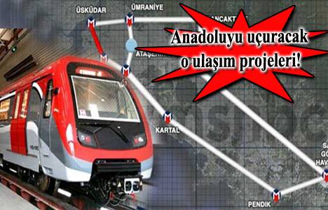 Anadolu Yakası metro projeleri!