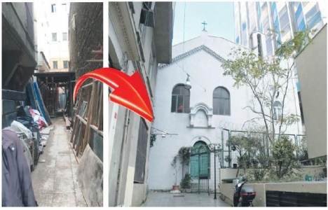 Beyoğlu Ermeni Katolik Kilisesi nde yaya yolu krizi!