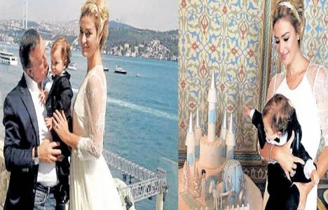 Ali Ağaoğlu, oğlu Ali Ege'nin doğum gününü Çırağan Sarayı'nda kutladı!