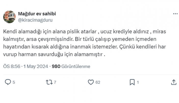 Sosyal medyada Gaspçı kiracı krizi: Ev sahipleri gaspçı kiracıların ortak özelliklerini yazdı! 