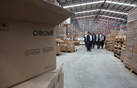 Keçiören Müteahhitler Birliği, Zonguldak'taki Creavit'i ziyaret etti!