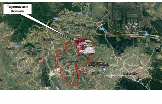 Emlak Konut GYO Arnavutköy arsalarının değeri belli oldu!