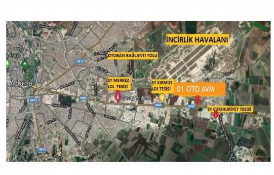 Adana da 01 OTO AVM nin inşaatı başladı!