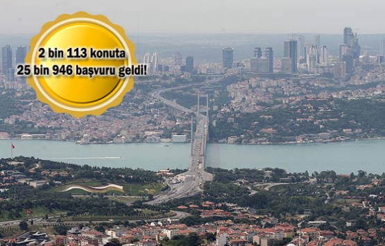 İstanbul'da 2 bin 113 ucuz konutun kurası için son günler!