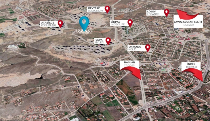 Lita Astoria Beytepe de 4.5+1 ler 15 milyon 500 bin liradan başlıyor! Teslimler Haziran 2025 te!