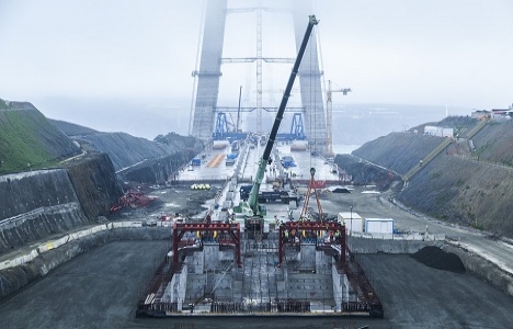 3.köprü inşaatı son durum fotoğrafları!