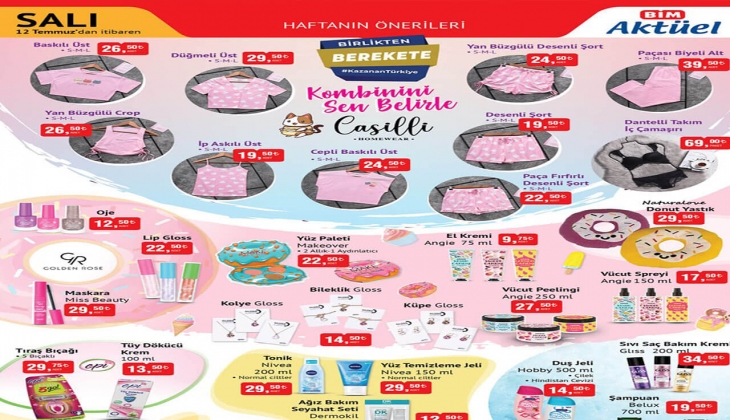 BİM 12 Temmuz kataloğu! 12 Temmuz Salı BİM kataloğu yayınlandı mı?