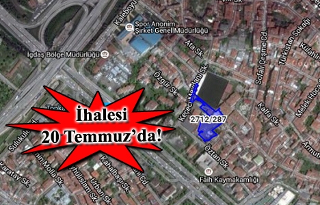 Emek İnşaat Fatih'te 29.3 milyon TL'ye arsa satıyor!