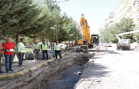 Siverek'teki altyapı çalışmalarının yüzde 85'i tamamlandı!