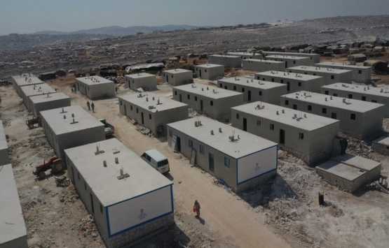 Konya İl Müftülüğü nden İdlibli ailelere konut yardımı!