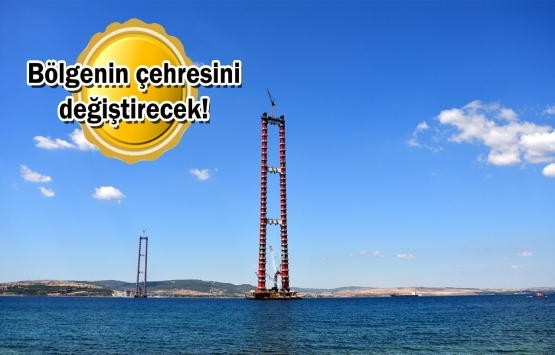 1915 Çanakkale Köprüsü'nün inşaat çalışmalarında son durum!