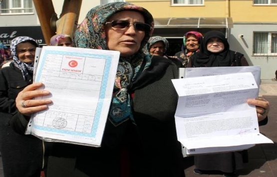 Kayseri'de tapu isyanı!