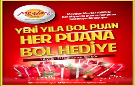 Meydan Merter AVM'de bol puan bol hediye!