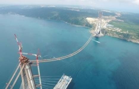 3.Köprü'de montaj ve kaynak işlemleri sona erdi!