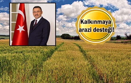 Cumhurbaşkanlığı'ndan köylülere arazi desteği!