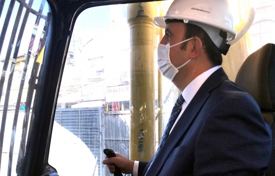 Mevlana Çarşısı nın yıkımı gerçekleşti!