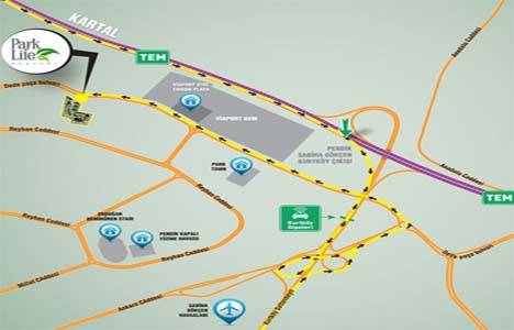 Kurtköy Park Life ulaşım!