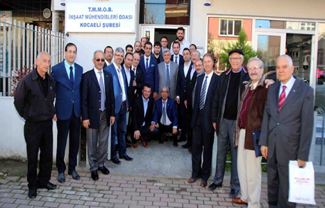 İbrahim Karaosmanoğlu'ndan TMMOB odalarına ziyaret!