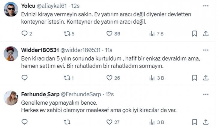 Kiracı mağduru doktor ev sahiplerine sordu: Bu şartlarda evinizi kiraya verir misiniz gerçekten?