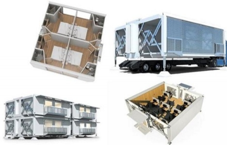 İngiltere'de 10 dakikada şipşak ofis inşa ediyorlar!