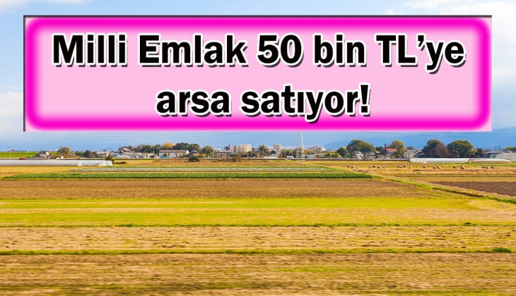 Milli Emlak'tan 50 bin TL'ye arsa fırsatı! Arsa almak isteyenler aman dikkat!