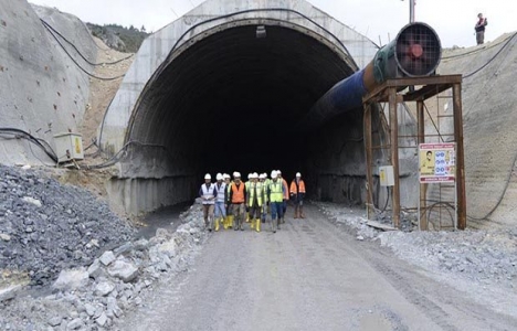 Denizli Honaz Dağı Tüneli'nde 660 metre kazı yapıldı!